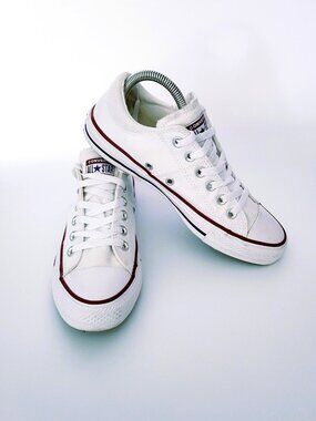 Converse Women's Size 7.5 Chuck Taylor All Star Madison White Canvas 563509F